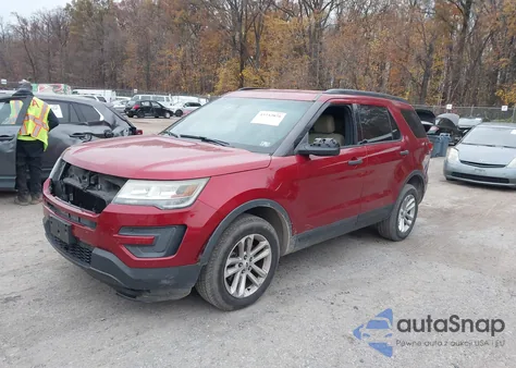 2016 Ford Explorer из США, поврежденный, VIN 1FM5K8B80GGA74792